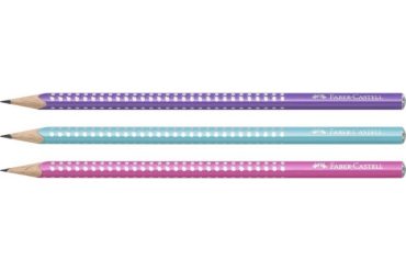 ΜΟΛΥΒΙ FABER SPARKLE II ΜΕ ΣΤΡΑΣ ΔΙΑΦΟΡΑ ΧΡΩΜΑΤΑ