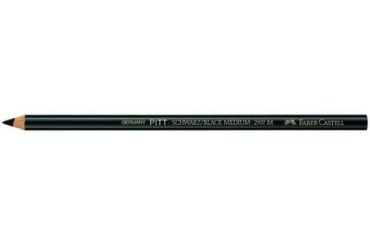 ΜΟΛΥΒΙ ΚΑΡΒΟΥΝΟ FABER 117400 PITT BLACK CHALK MEDIUM
