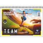 ΜΠΛΟΚ ΖΩΓΡΑΦΙΚΗΣ Α4 ΠΑΙΔΙΚΑ ΣΧΕΔΙΑ 40 ΦΥΛΛΑ SALKO TEAM No 9