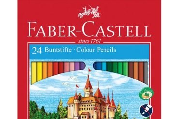 ΞΥΛΟΜΠΟΓΙΕΣ 24 ΧΡΩΜΑΤΑ FABER CASTELL 111224