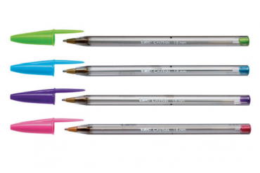 ΣΤΥΛΟ ΔΙΑΡΚΕΙΑΣ BIC CRISTAL LARGE 1,6mm FUN ΔΙΑΦΟΡΑ ΧΡΩΜΑΤΑ