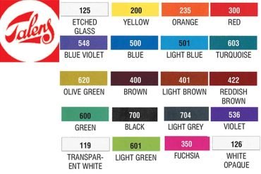 ΧΡΩΜΑΤΑ DECORFIN GLASS 16ml