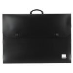 ΤΣΑΝΤΑ ΣΧΕΔΙΟΥ ΠΛΑΣΤΙΚΗ 38Χ53Χ5 ΜΕ ΧΕΡΙ ΜΑΥΡΗ